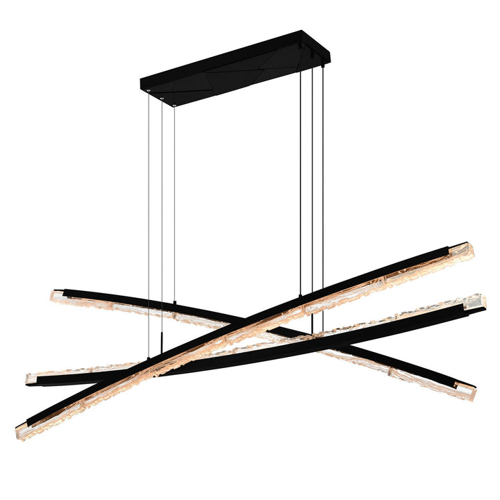 CWI Lighting Canada - 1710P70-3-101 - LED Chandelier - Saber - Black