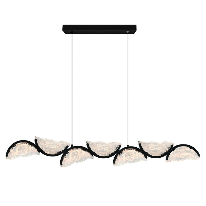 CWI Lighting Canada - 1715P54-7-101 - LED Chandelier - Moon - Black