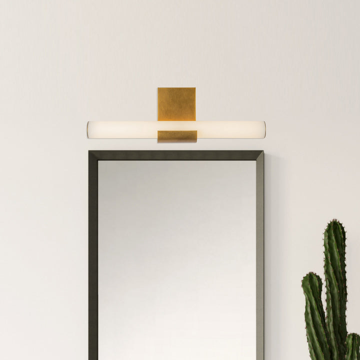 Alora Canada - WV353020VB - LED Wall Vanity - Apollo - Vintage Brass