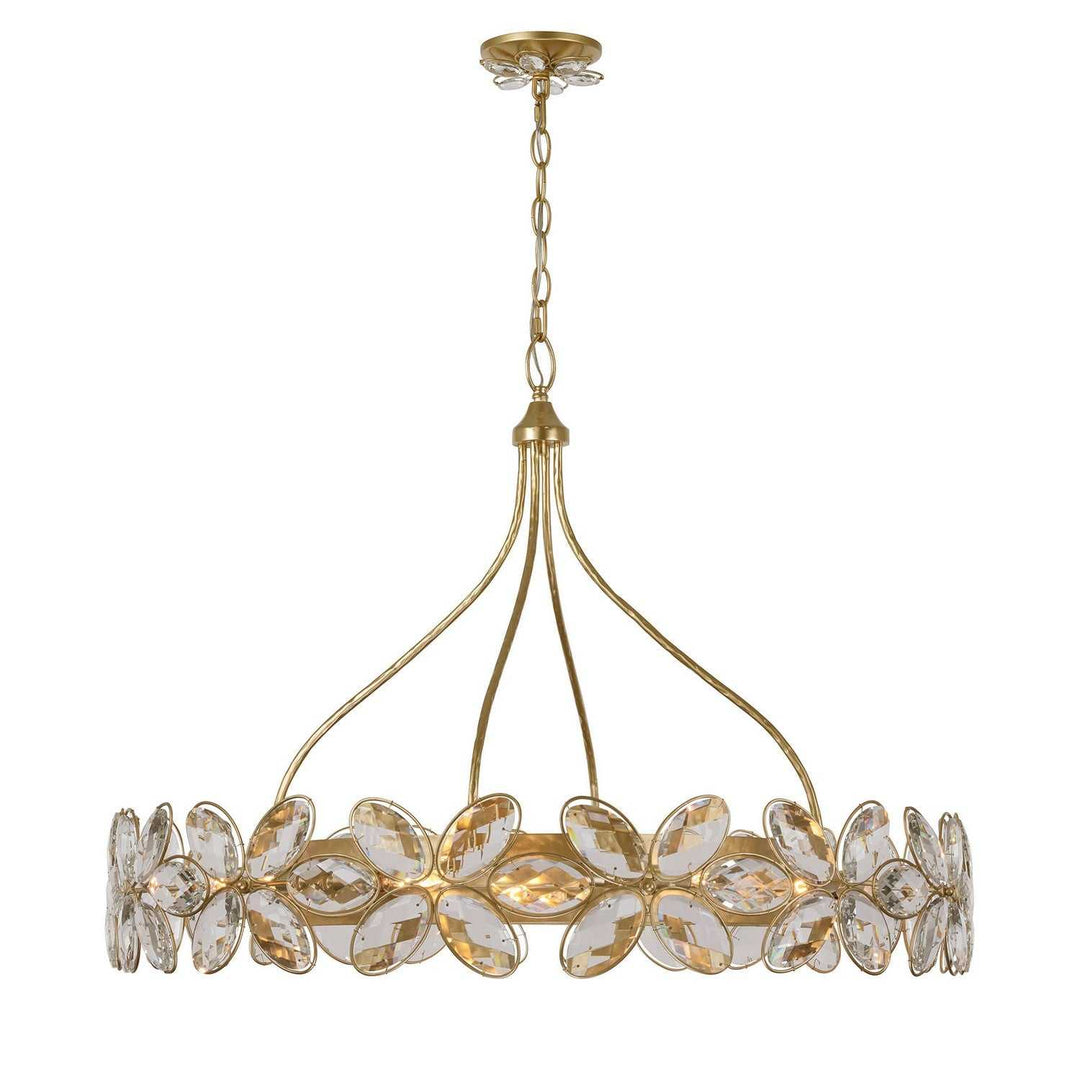 Marbella 14 Light Chandelier in Gold Shimmer Savoy House