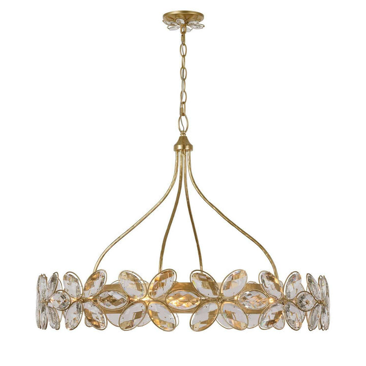 Marbella 14 Light Chandelier in Gold Shimmer Savoy House