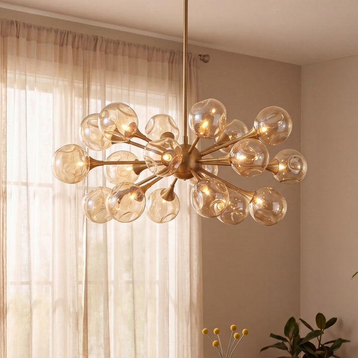 Savoy House - 1-7935-18-322 - 18 Light Chandelier - Matisse - Warm Brass