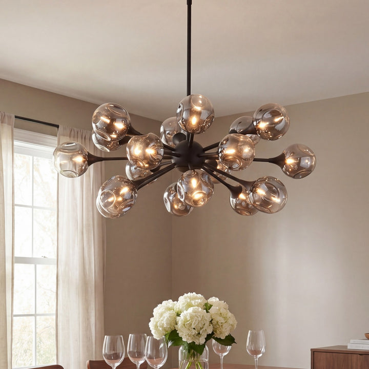 Savoy House - 1-7935-18-89 - 18 Light Chandelier - Matisse - Matte Black