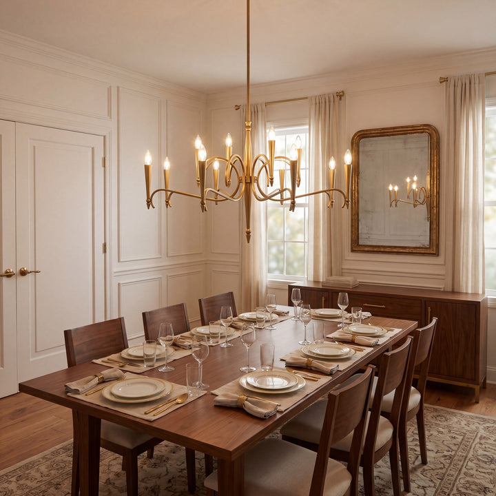 Savoy House - 1-9418-12-220 - 12 Light Chandelier - Tremont - Riviera Brass