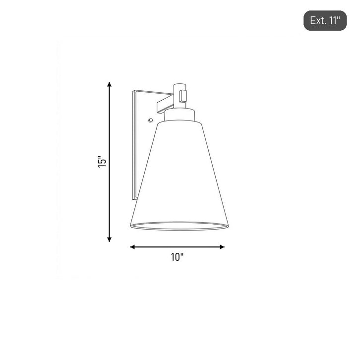 Savoy House - 5-806-DS-273 - One Light Outdoor Wall Lantern - Ryder - Atlas Bronze