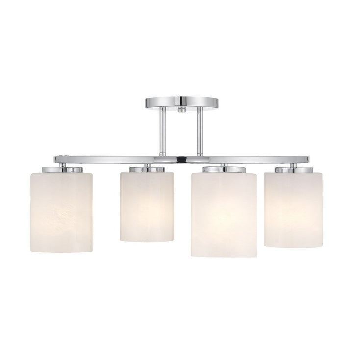 Savoy House - 6-4693-4-11 - Four Light Semi-Flush Mount - Herron - Chrome