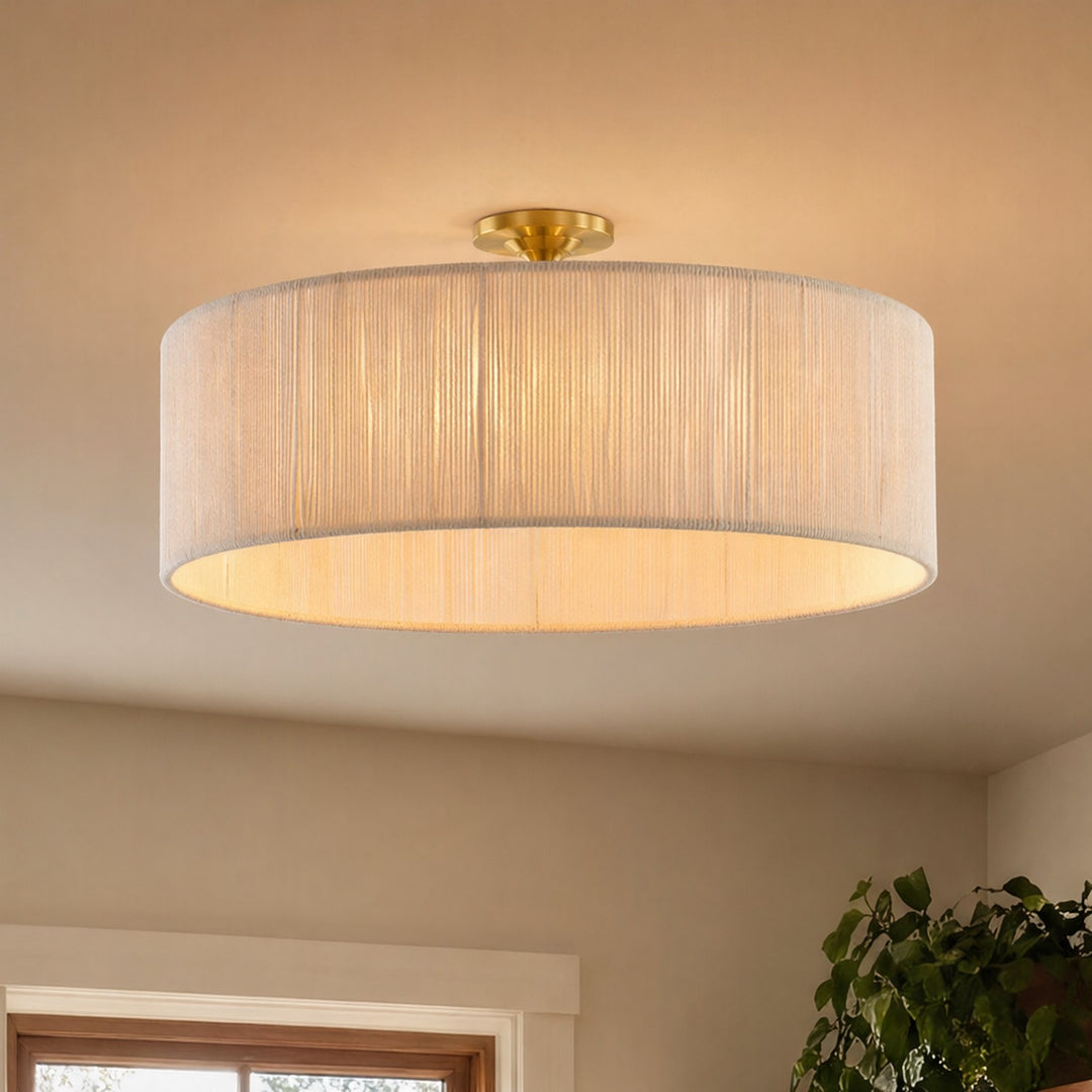 Savoy House - 6-9311-4-322 - Four Light Flush Mount - Maynard - Warm Brass