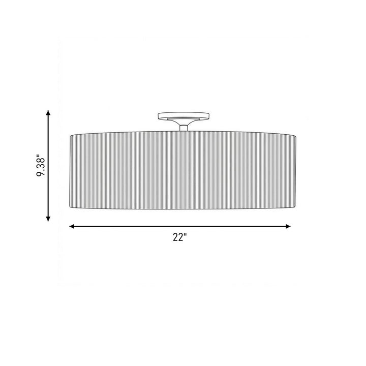 Savoy House - 6-9311-4-322 - Four Light Flush Mount - Maynard - Warm Brass