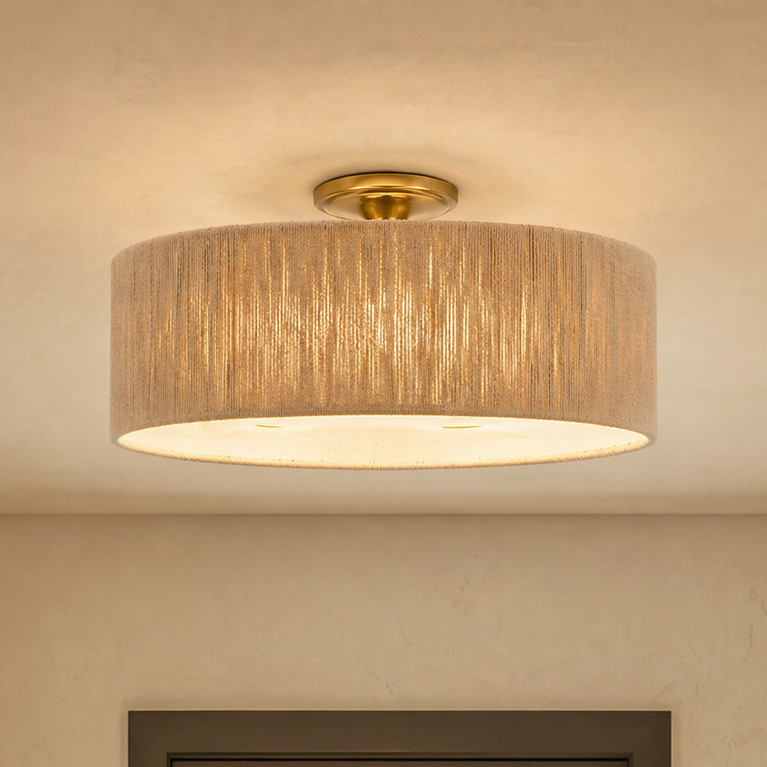 Savoy House - 6-9312-4-322 - Four Light Flush Mount - Maynard - Warm Brass