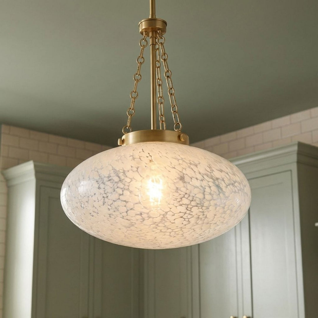 Savoy House - 7-1740-1-322 - One Light Pendant - Willow - Warm Brass