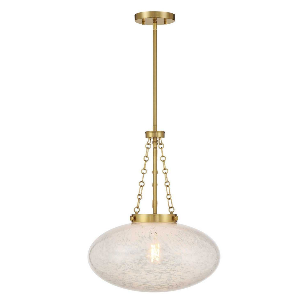 Savoy House - 7-1740-1-322 - One Light Pendant - Willow - Warm Brass