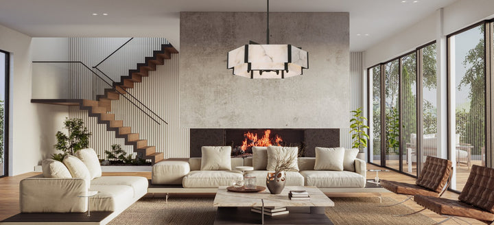 Savoy House - 7-2333-6-50 - Six Light Pendant - Orleans - Black Cashmere