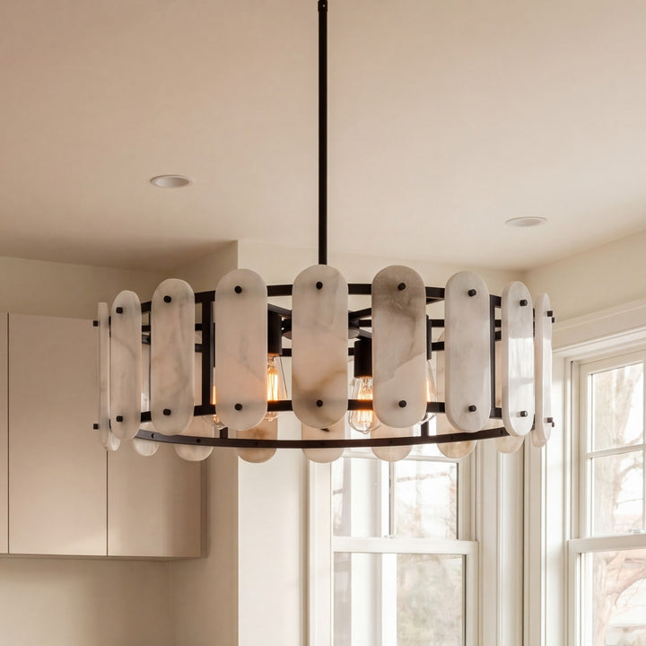 Savoy House - 7-2911-5-50 - Five Light Pendant - Antolini - Black Cashmere