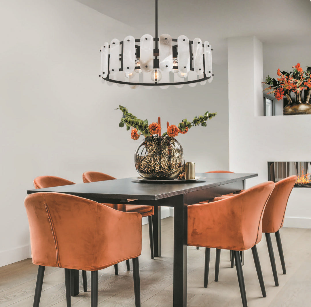 Savoy House - 7-2911-5-50 - Five Light Pendant - Antolini - Black Cashmere