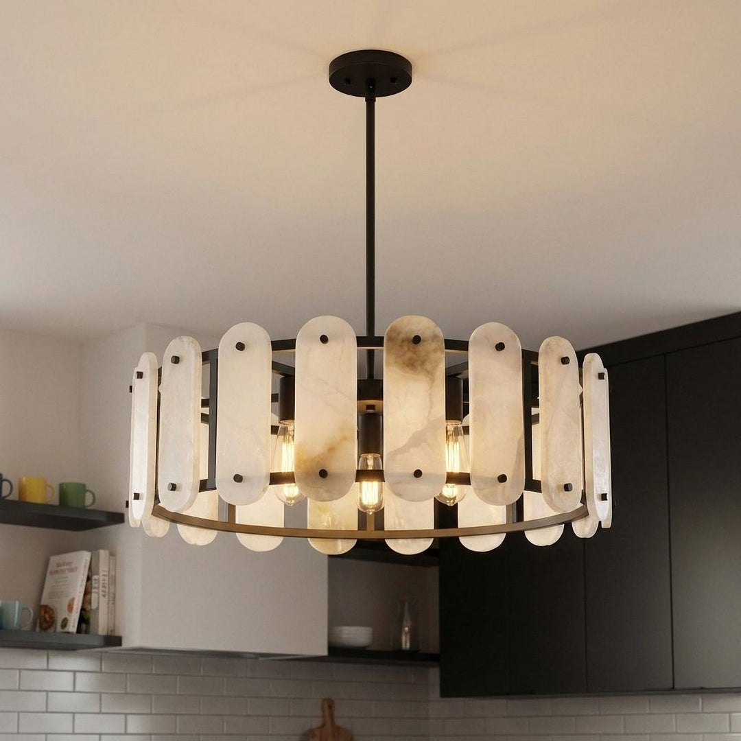 Savoy House - 7-2911-5-50 - Five Light Pendant - Antolini - Black Cashmere