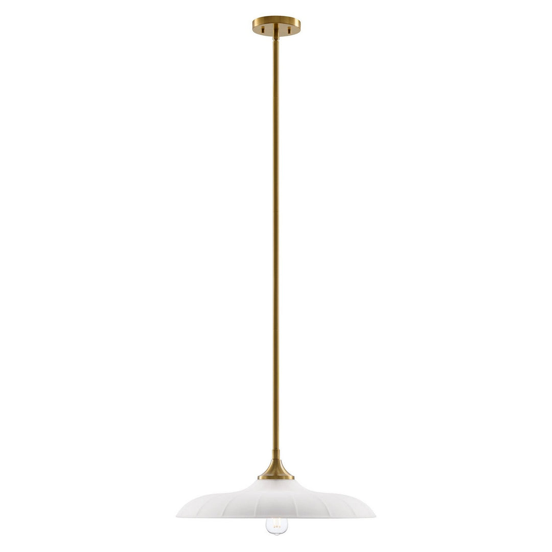 Savoy House - 7-4286-1-322 - One Light Pendant - Hadley - Warm Brass