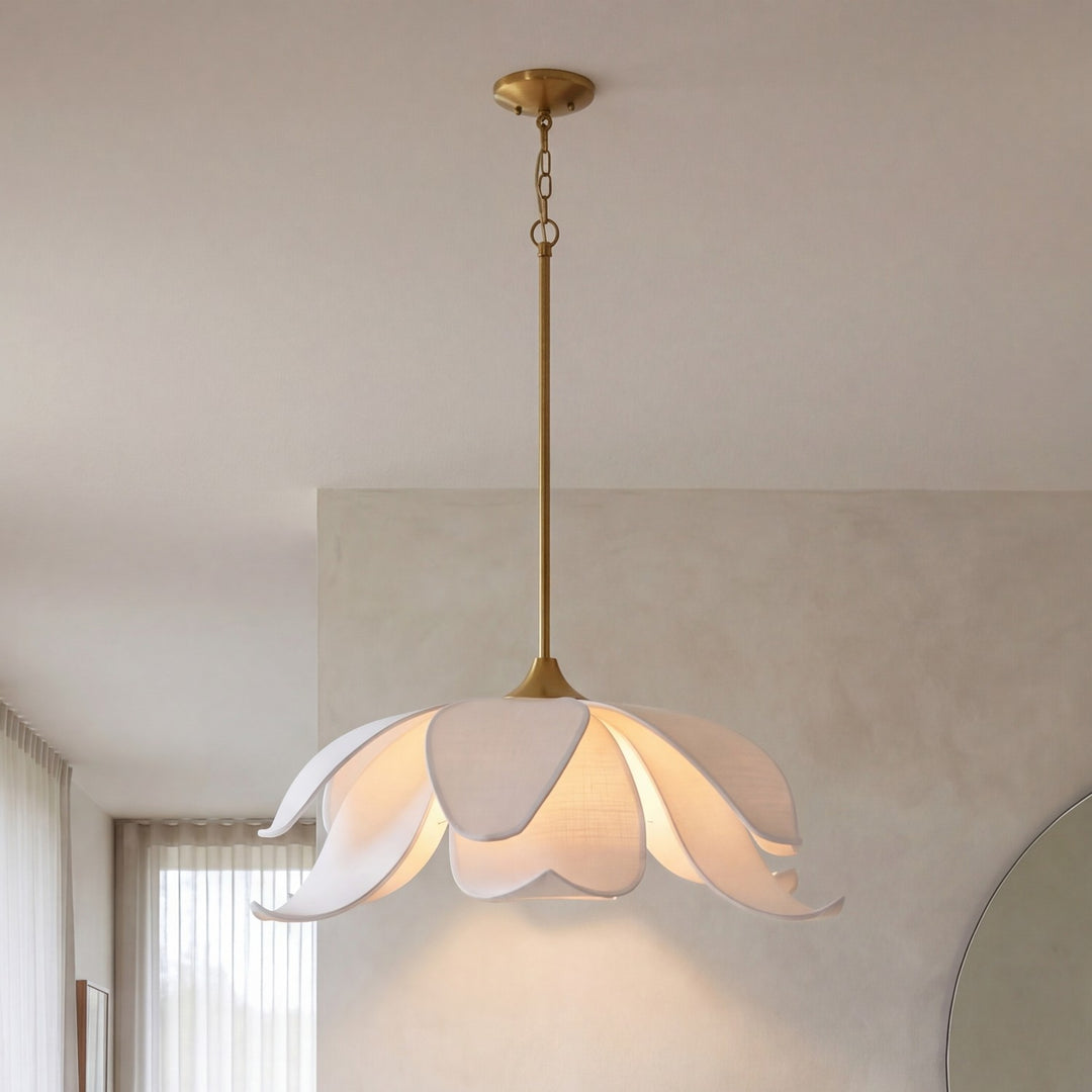 Savoy House - 7-7162-6-322 - Six Light Pendant - Elsie - Warm Brass