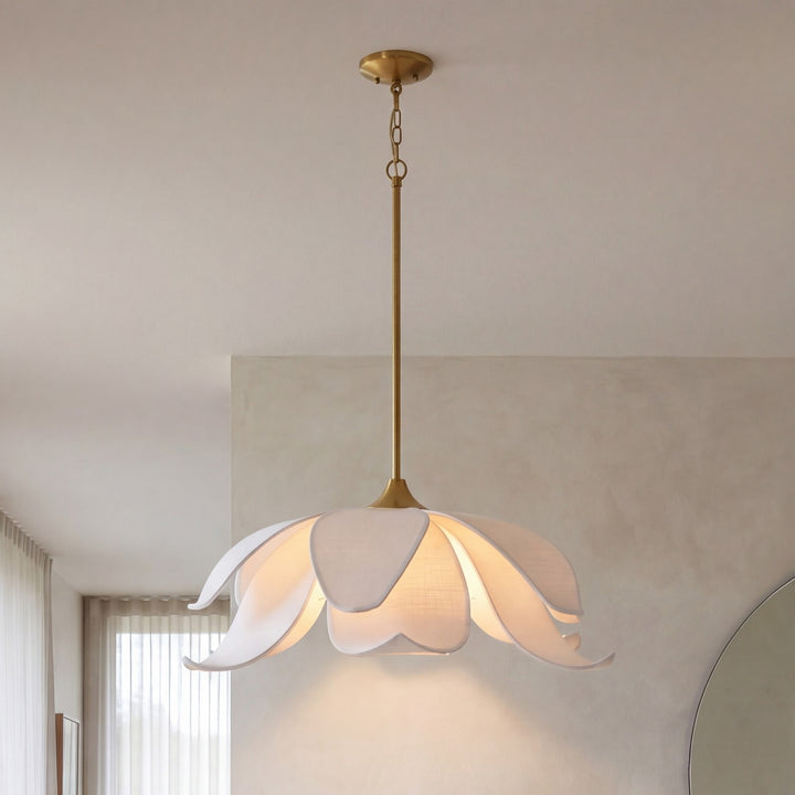 Savoy House - 7-7162-6-322 - Six Light Pendant - Elsie - Warm Brass