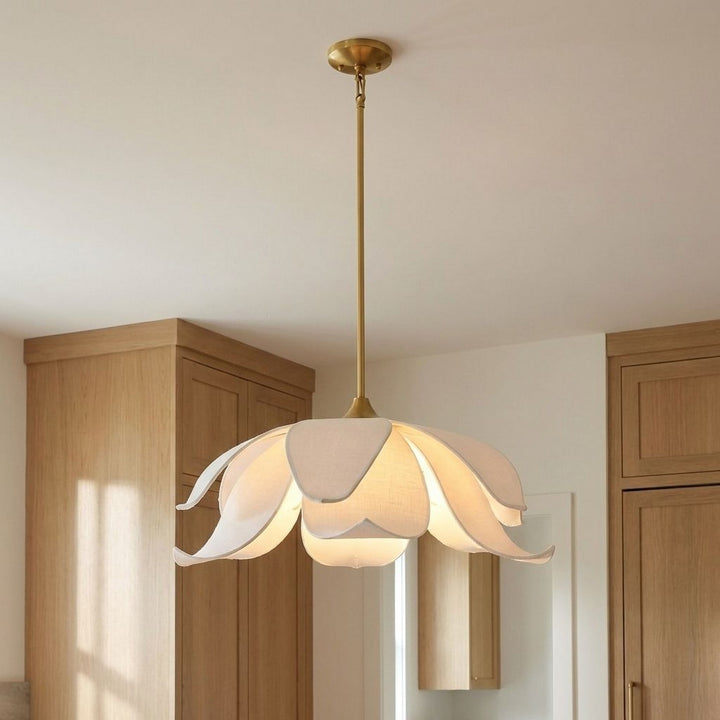 Savoy House - 7-7162-6-322 - Six Light Pendant - Elsie - Warm Brass
