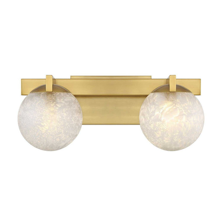 Savoy House - 8-1017-2-322 - Two Light Bathroom Vanity - Darien - Warm Brass