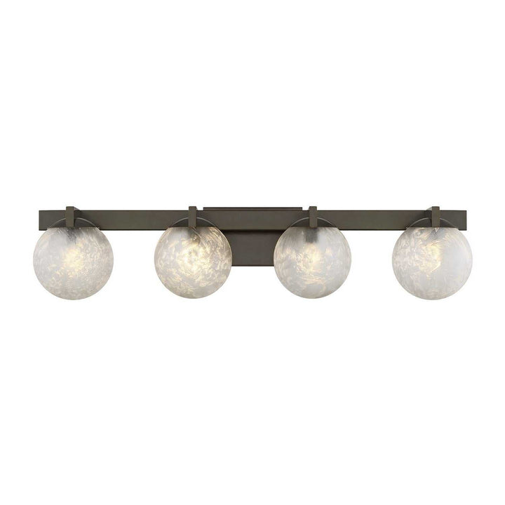 Savoy House - 8-1017-4-15 - Four Light Bathroom Vanity - Darien - Mediterranean Bronze