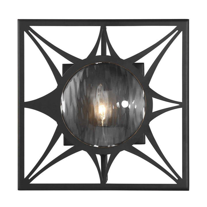 Balfour One Light Wall Sconce in Matte Black Savoy House