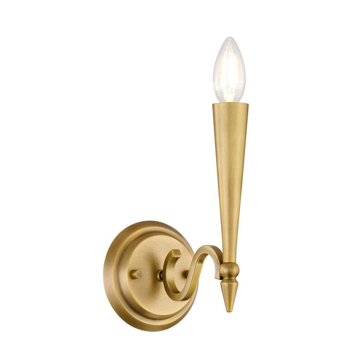 Tremont One Light Wall Sconce in Riviera Brass Savoy House