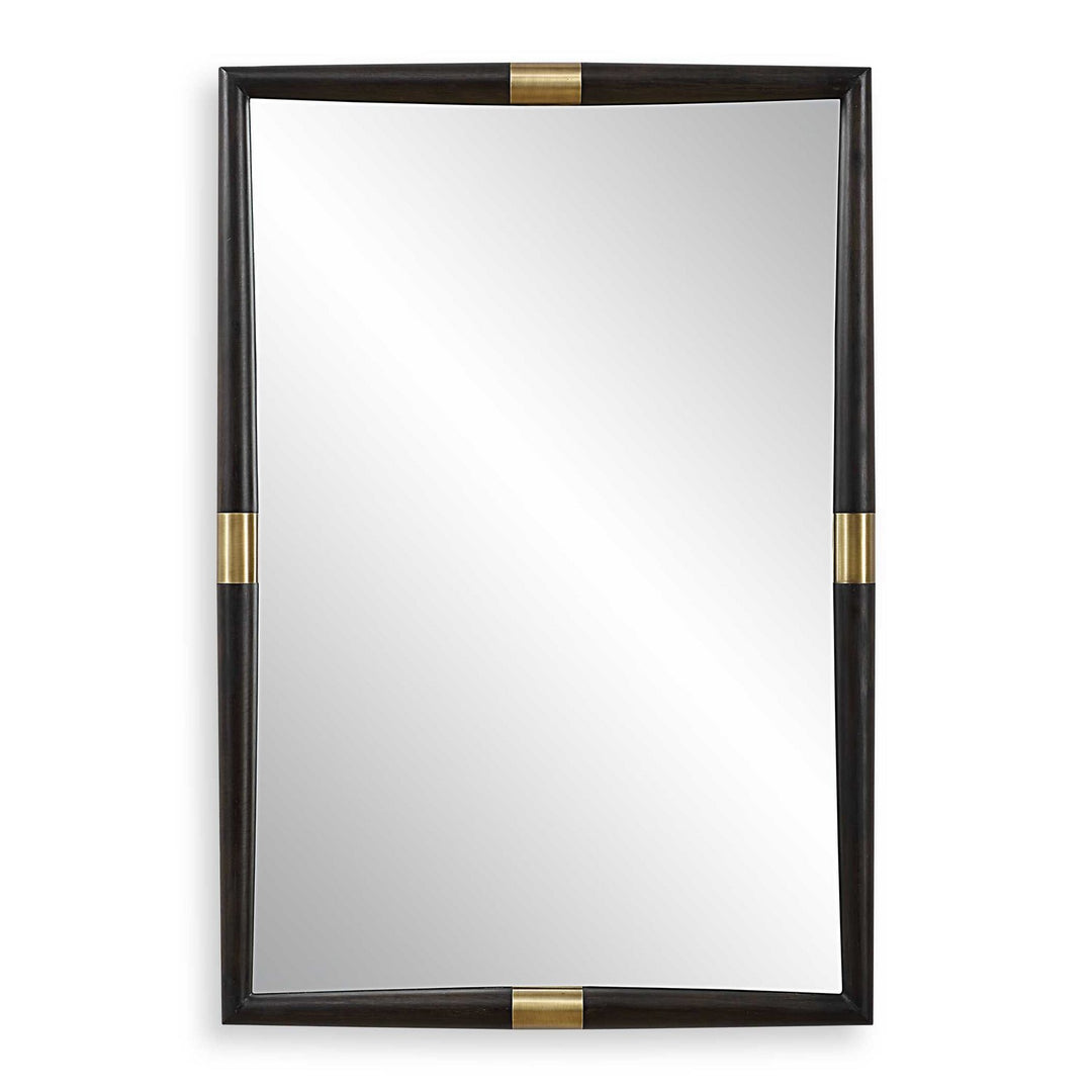 Larkin Mirror in Dark Oak - available from The Lighting Shoppe, trusted by Canadian homeowners