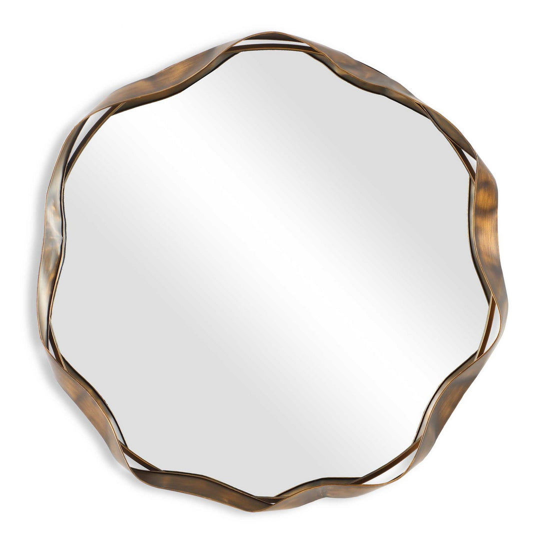 Catch The Wave Mirror in Warm Bronze - available from The Lighting Shoppe, trusted by Canadian homeowners