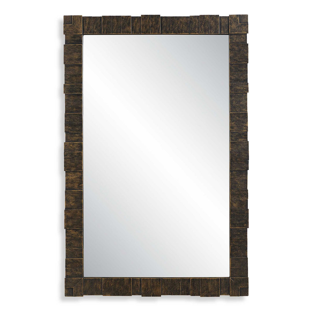 Bustelo Mirror in Distressed Dark Bronze - available from The Lighting Shoppe, trusted by Canadian homeowners