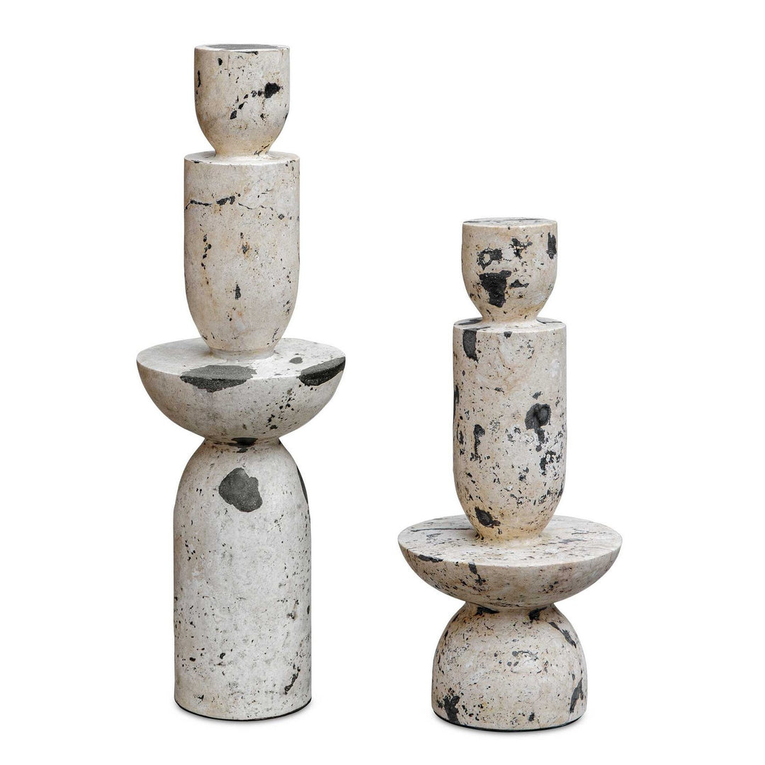 Nouveau Sculptures Set/2 in Natural White - available from The Lighting Shoppe, trusted by Canadian homeowners
