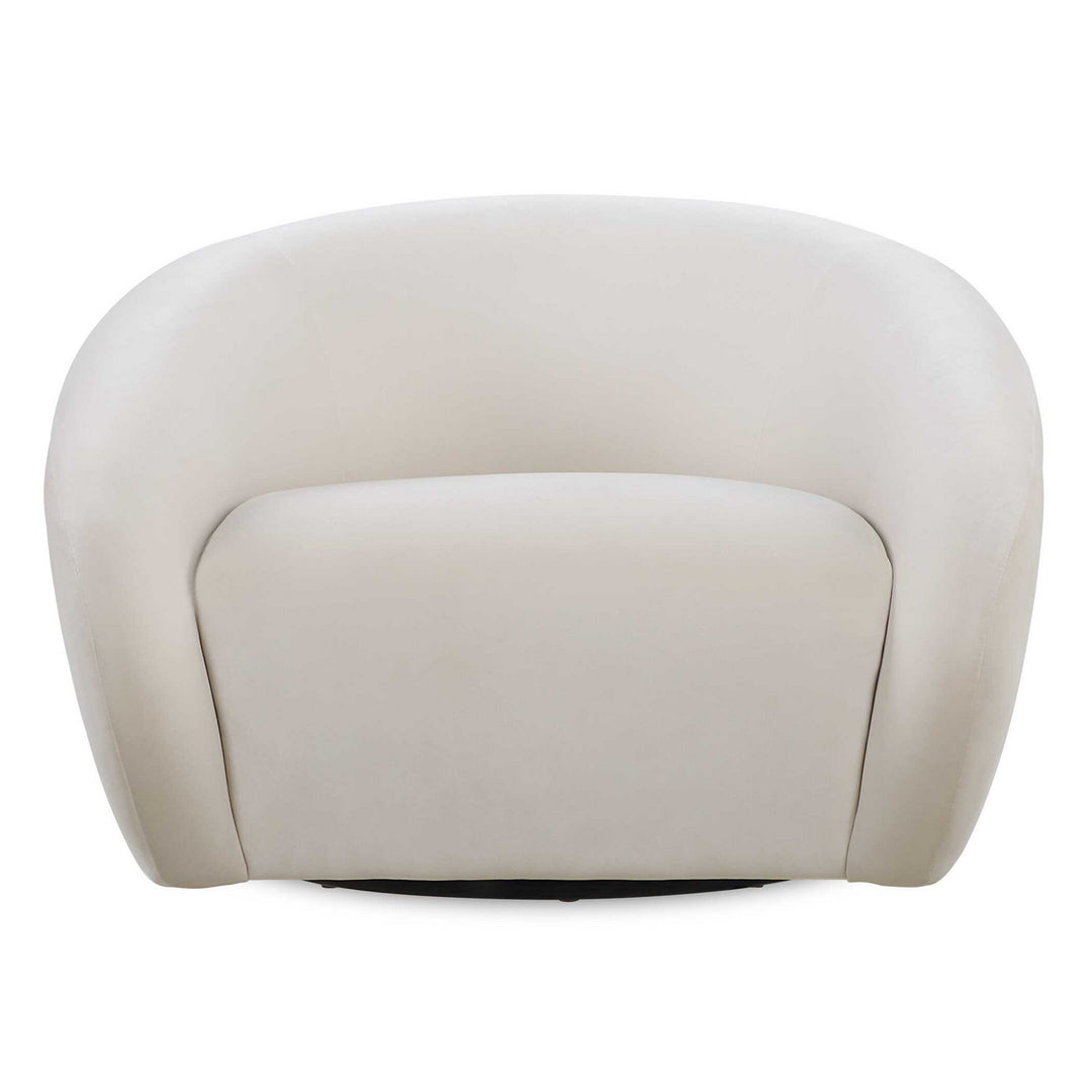DeSoto Swivel Chair in Cream - available from The Lighting Shoppe, trusted by Canadian homeowners