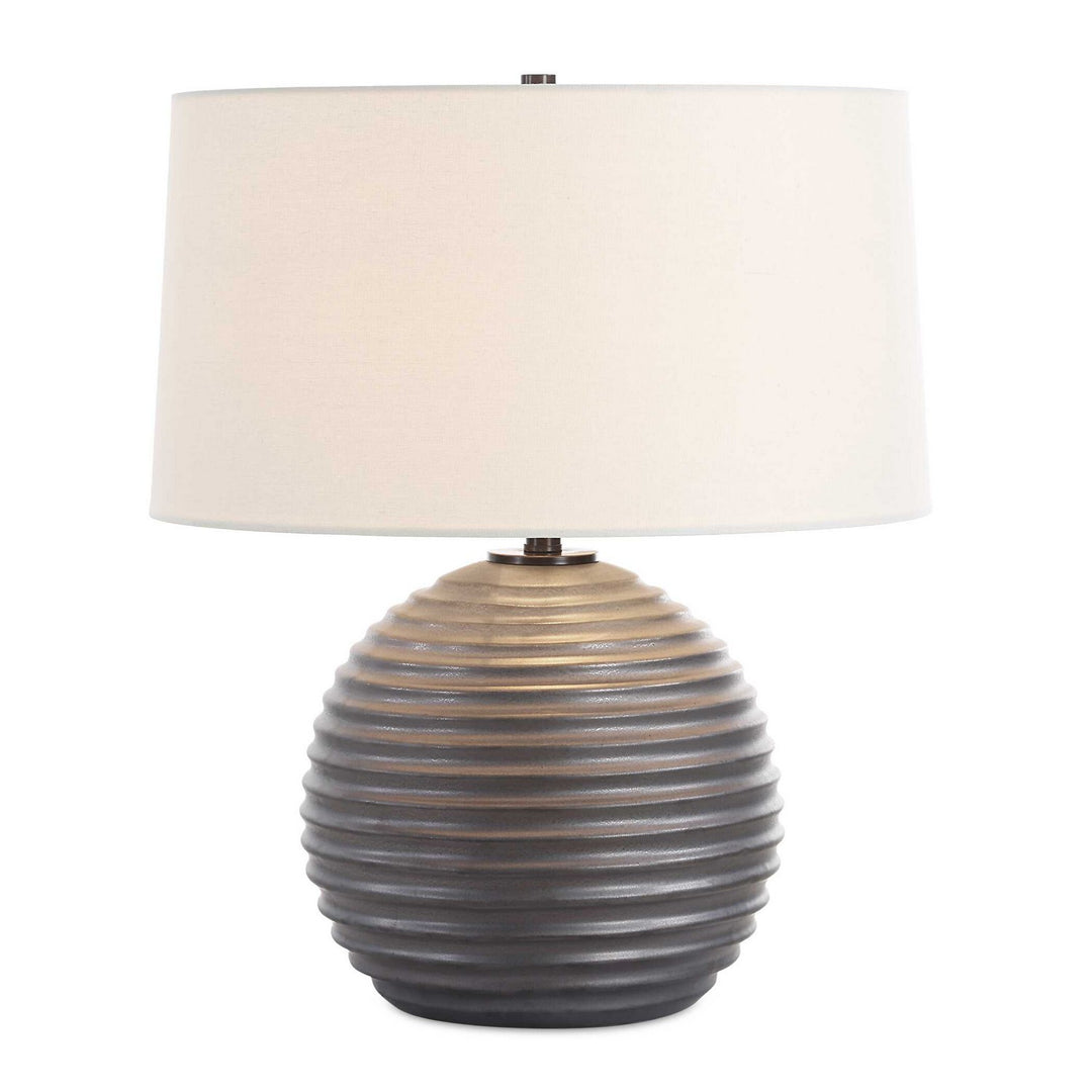 Chelsom One Light Table Lamp in Dark Bronze - available from The Lighting Shoppe, trusted by Canadian homeowners