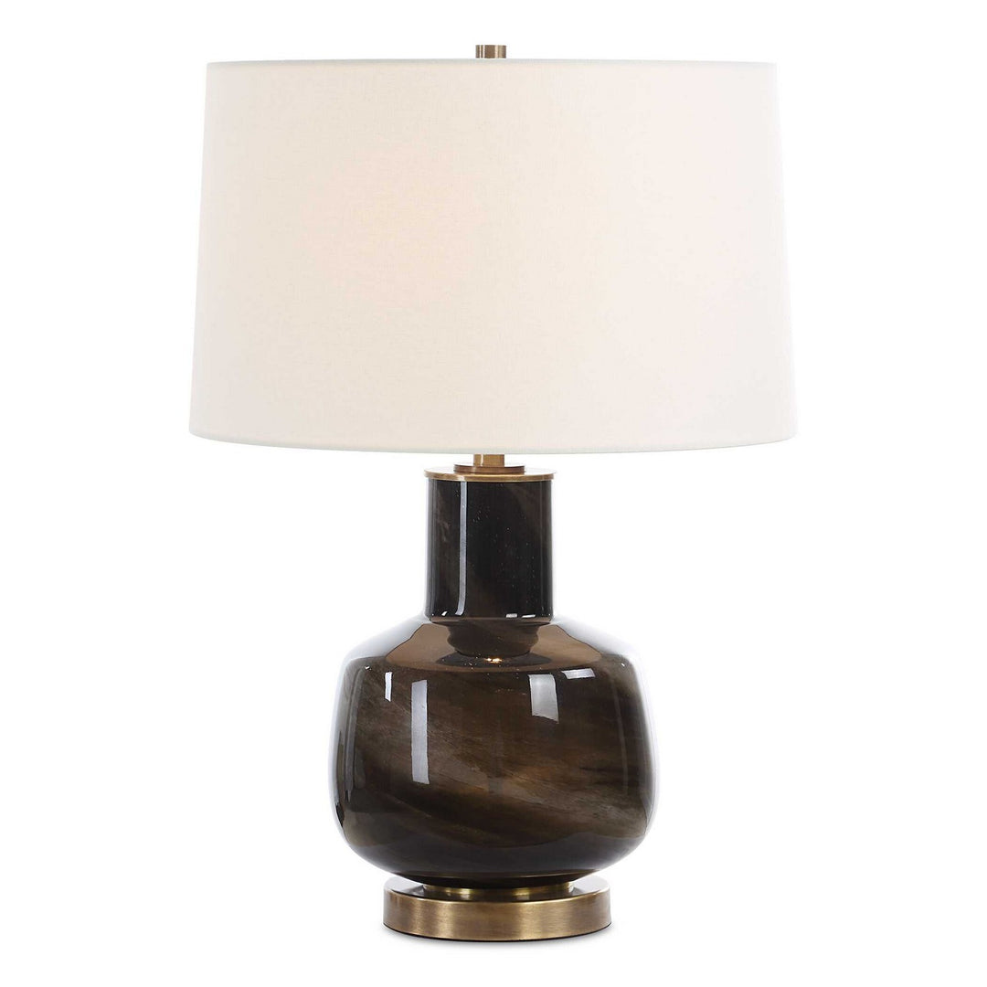 Buchanan One Light Table Lamp in Brass - available from The Lighting Shoppe, trusted by Canadian homeowners
