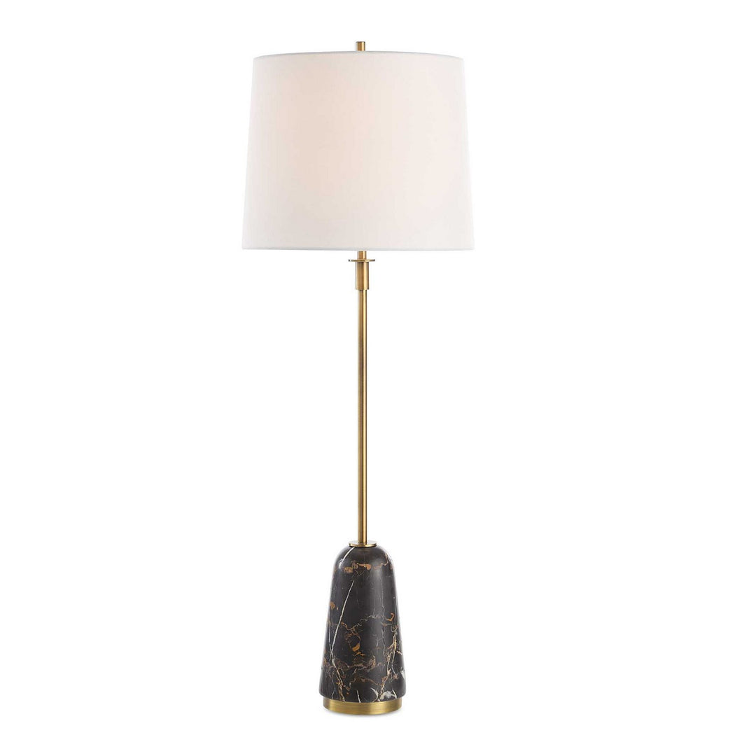Jenson One Light Buffet Lamp in Brushed Brass - available from The Lighting Shoppe, trusted by Canadian homeowners