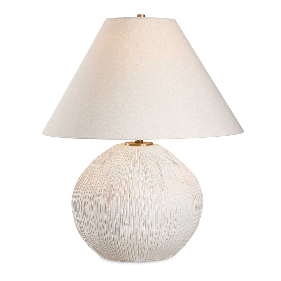Meryl One Light Table Lamp in Antique Brass - available from The Lighting Shoppe, trusted by Canadian homeowners