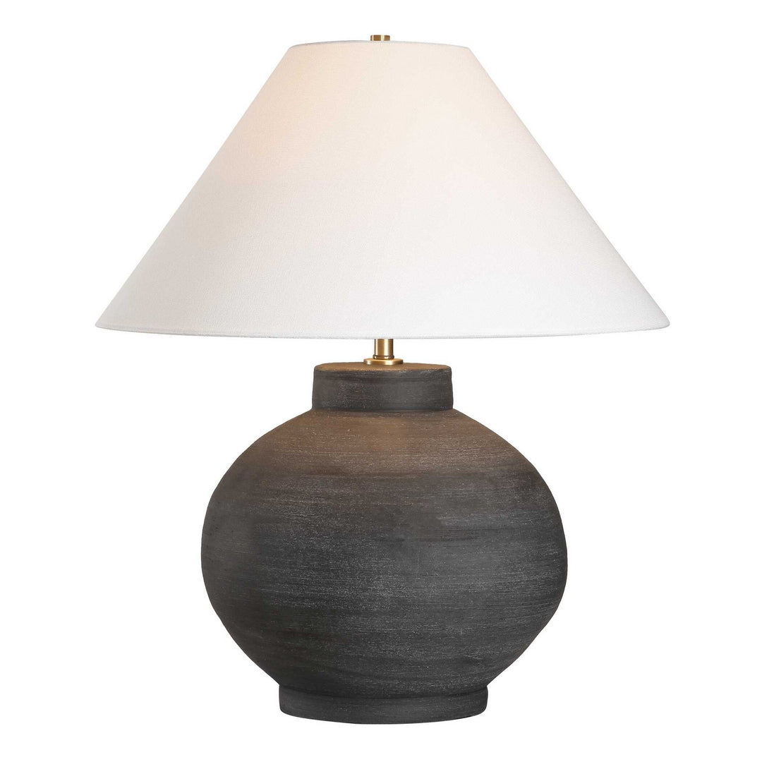 Tramore One Light Table Lamp in Brass - available from The Lighting Shoppe, trusted by Canadian homeowners