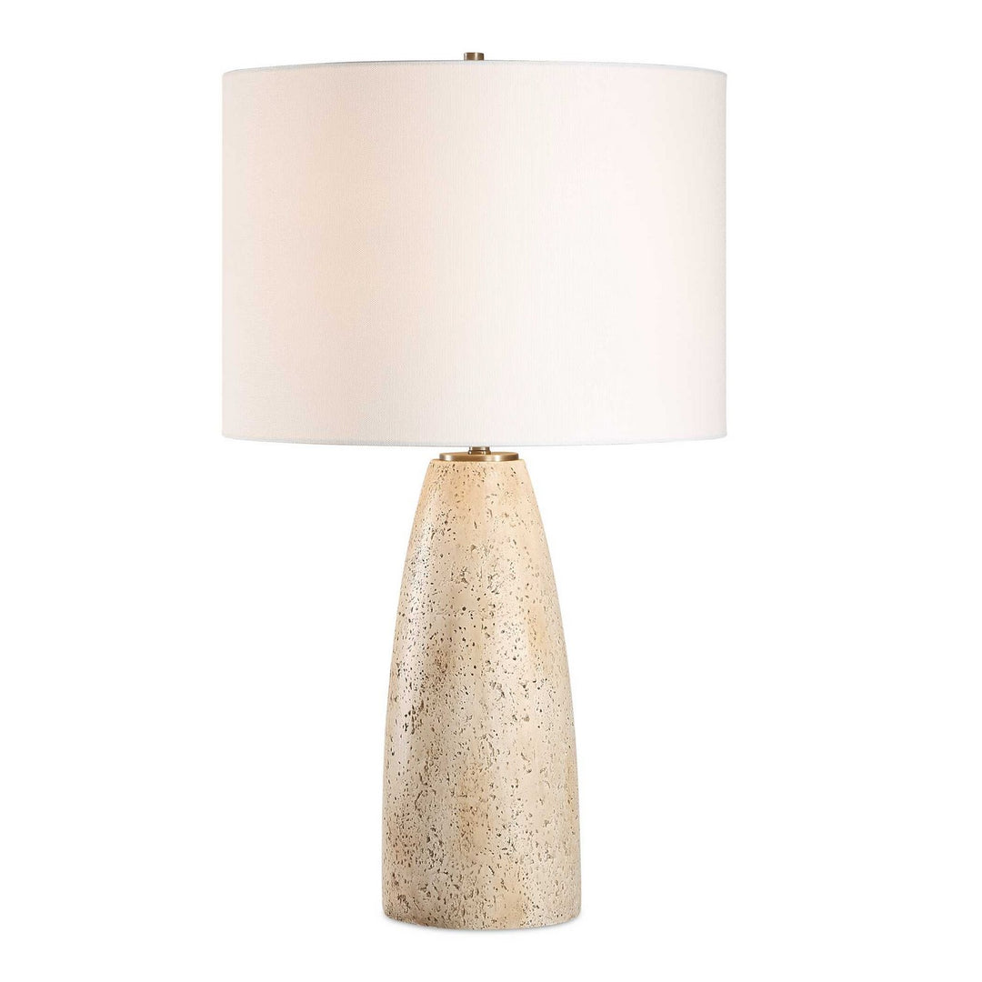 Maury One Light Table Lamp in Antique Brass - available from The Lighting Shoppe, trusted by Canadian homeowners