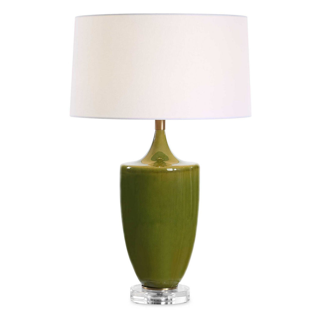 Adela One Light Table Lamp in Brass - available from The Lighting Shoppe, trusted by Canadian homeowners