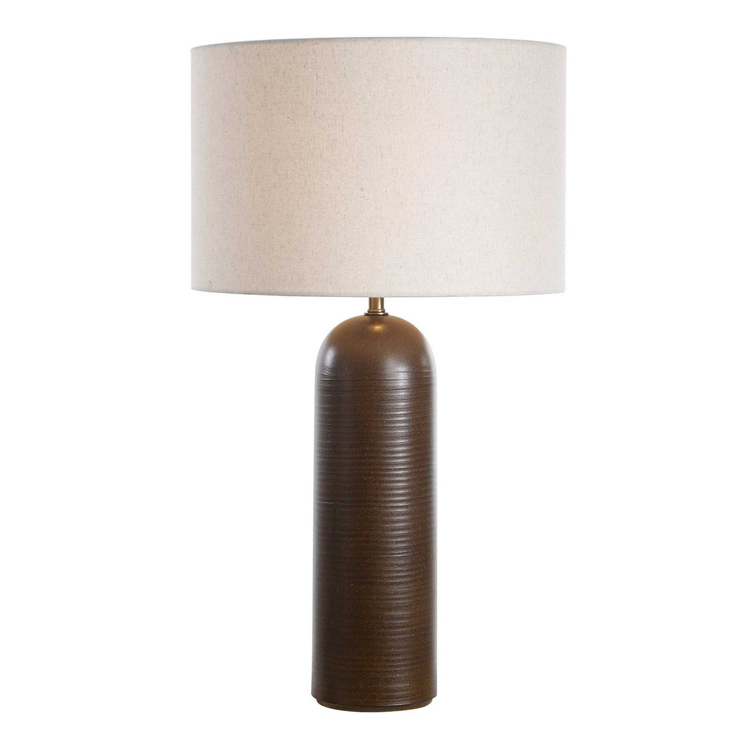 Trexler One Light Table Lamp in Brass - available from The Lighting Shoppe, trusted by Canadian homeowners