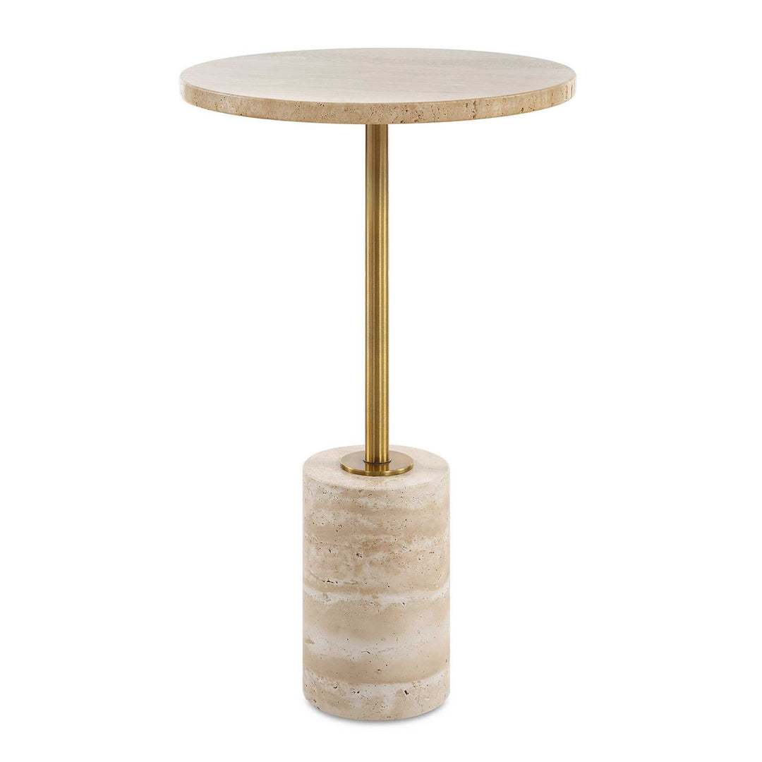 Malya Accent Table in Brass - available from The Lighting Shoppe, trusted by Canadian homeowners