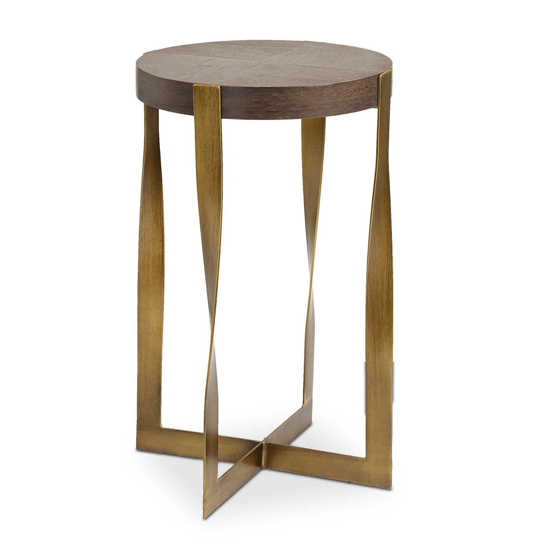 Drew Accent Table in Brass - available from The Lighting Shoppe, trusted by Canadian homeowners