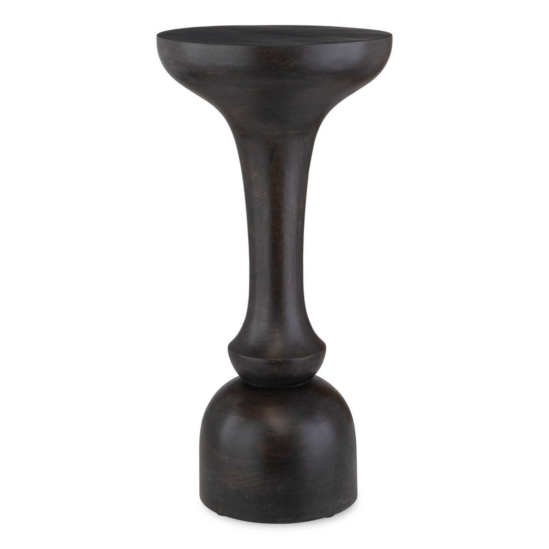 Gambit Accent Table in Black - available from The Lighting Shoppe, trusted by Canadian homeowners