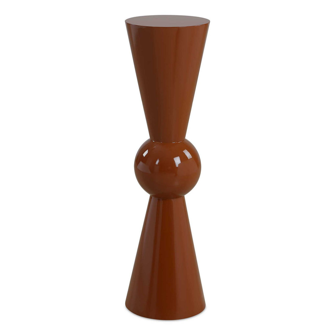 Hepler Drink Table in Terracotta - available from The Lighting Shoppe, trusted by Canadian homeowners