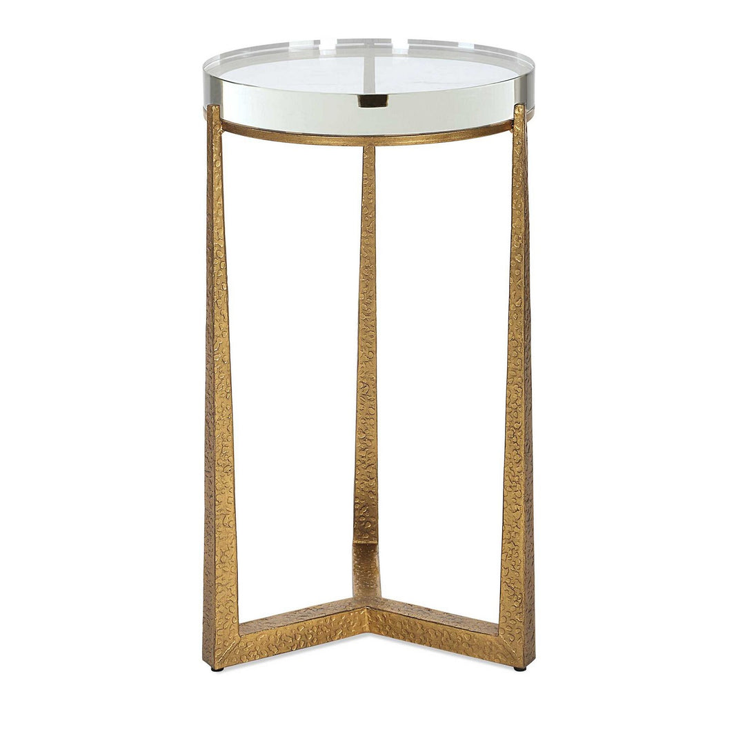 Midas Accent Table in Antique Gold - available from The Lighting Shoppe, trusted by Canadian homeowners