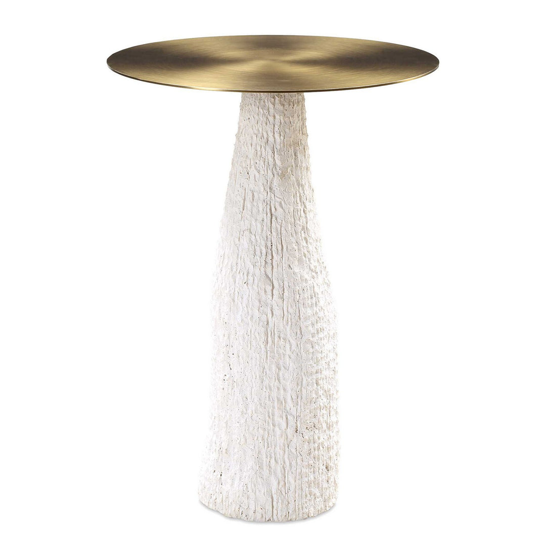 Hollen Accent Table in White - available from The Lighting Shoppe, trusted by Canadian homeowners