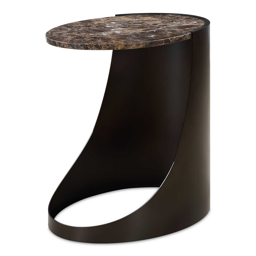 Welling Side Table in Black - available from The Lighting Shoppe, trusted by Canadian homeowners