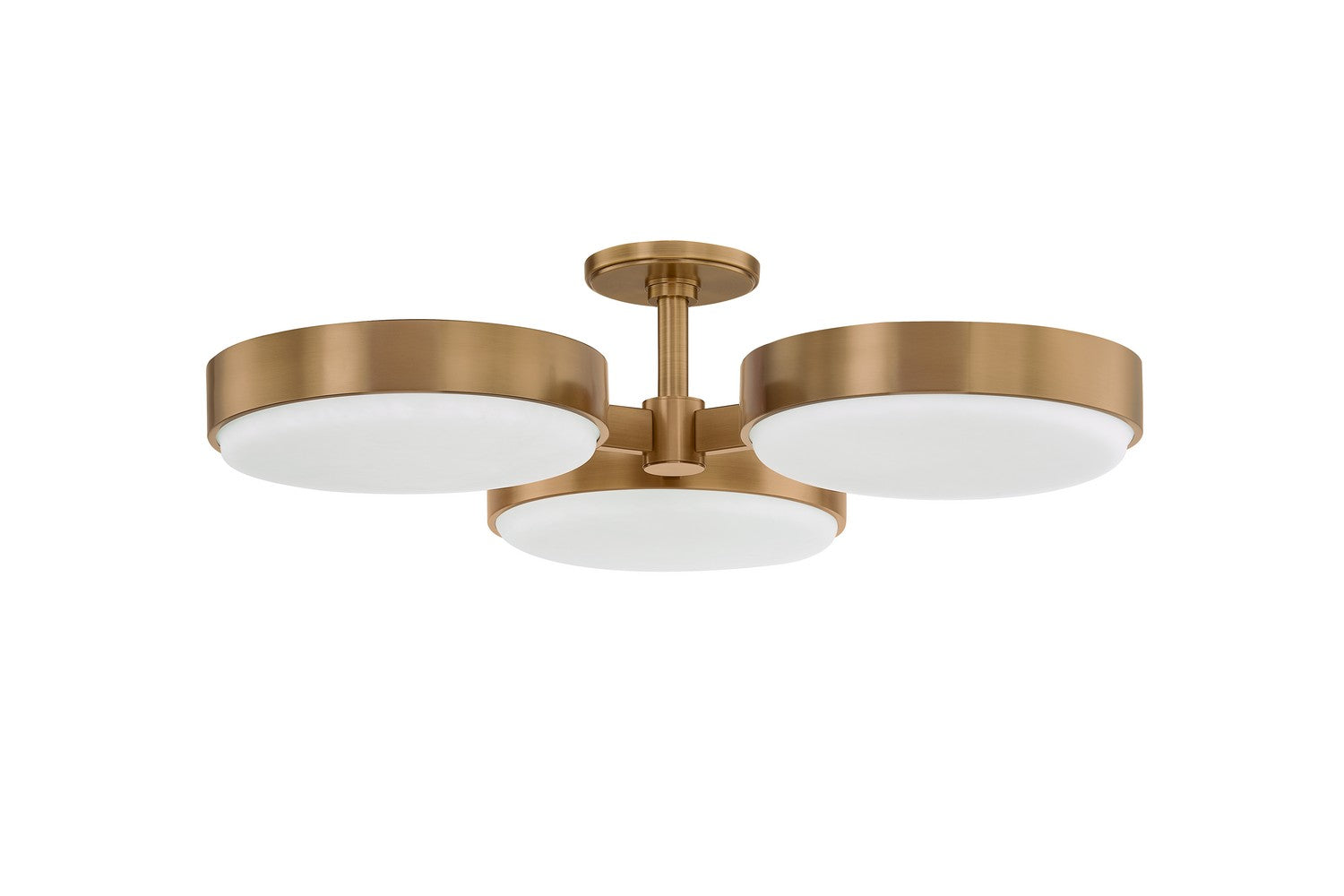 Troy Lighting Canada - C1330-PBR - Three Light Semi Flush Mount