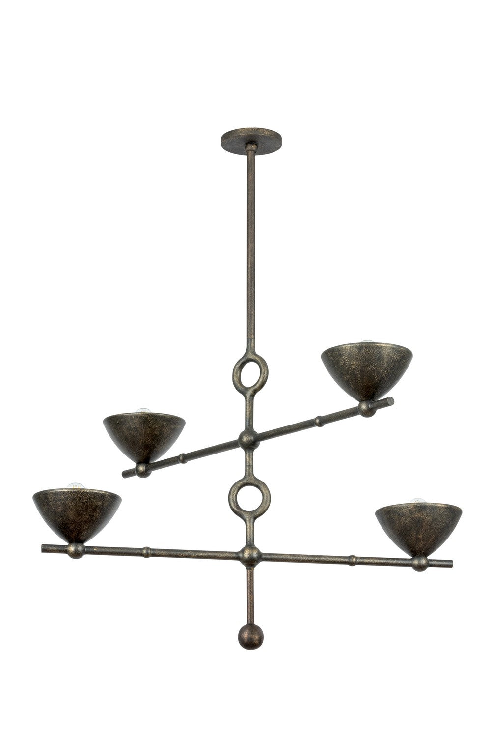 Large Chandeliers - Metal Shade - available from The Lighting Shoppe, trusted by Canadian homeowners