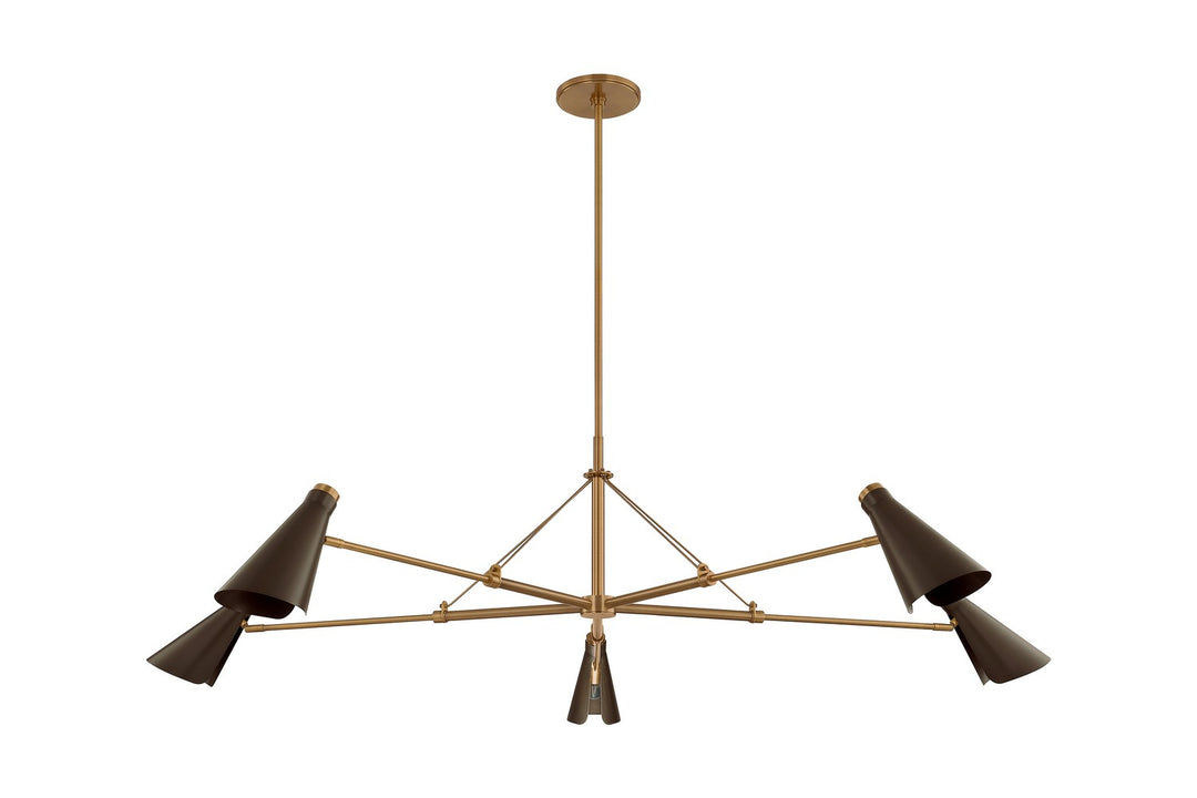 Large Chandeliers - Metal Shade - available from The Lighting Shoppe, trusted by Canadian homeowners